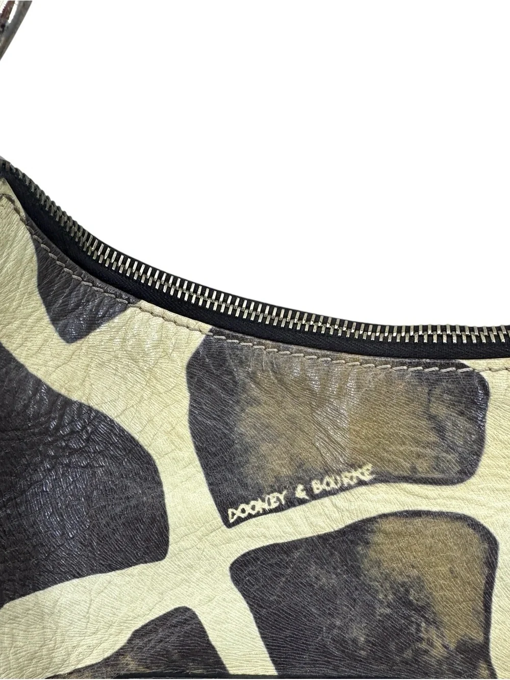 DOONEY AND BOURKE Purse Giraffe Print Handbag Shoulder Bag